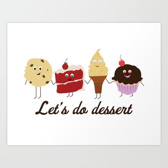 yummy Art Print