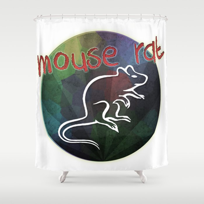 Mouse Rat Shower Curtain
