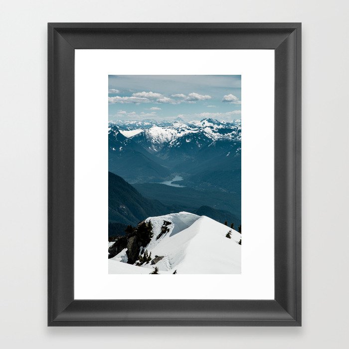 North Cascades Framed Art Print