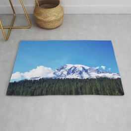 Mount Rainier, Washington Rug