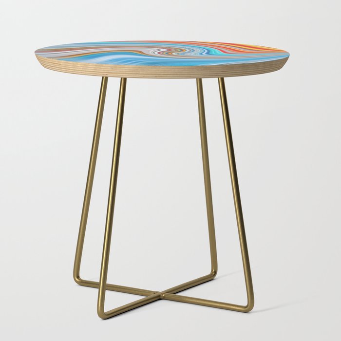 Colorful illusion Side Table