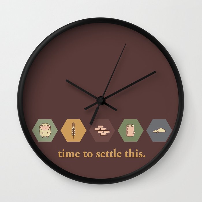 Time to Settle This Wall Clock