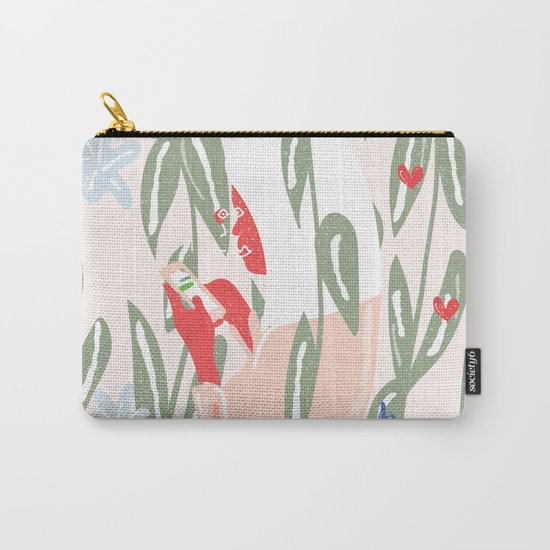Planting The Social Life Carry-All Pouch