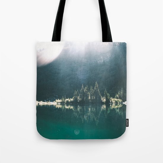 Blue Lake Tote Bag