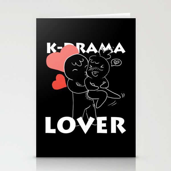K Drama Love Stationery Cards