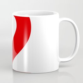 Number 2 (Red & White) Mug