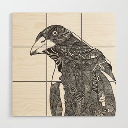 Curious Magpie Wood Wall Art