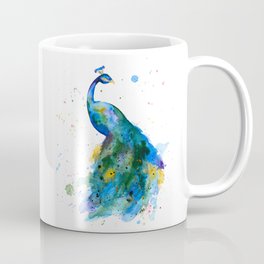 Proud Peacock Coffee Mug