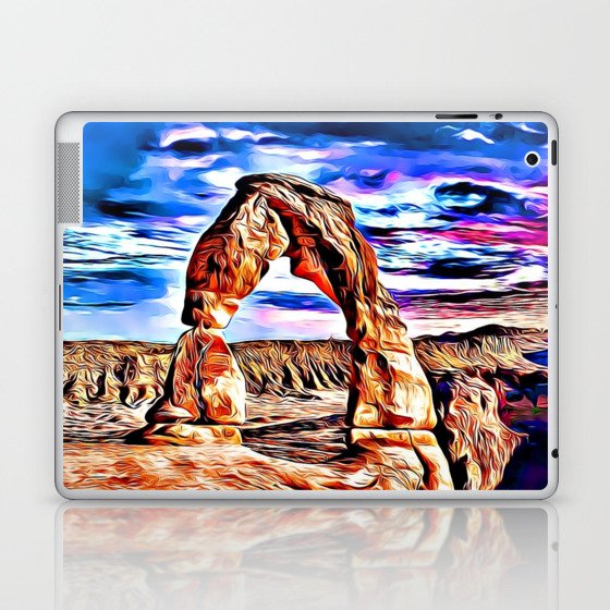 Arches National Park Utah Delicate Arch Landscape  Laptop & iPad Skin