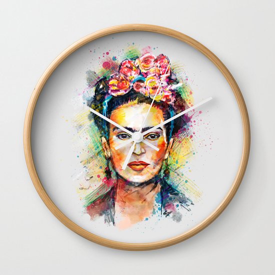 Frida Kahlo Wall Clock