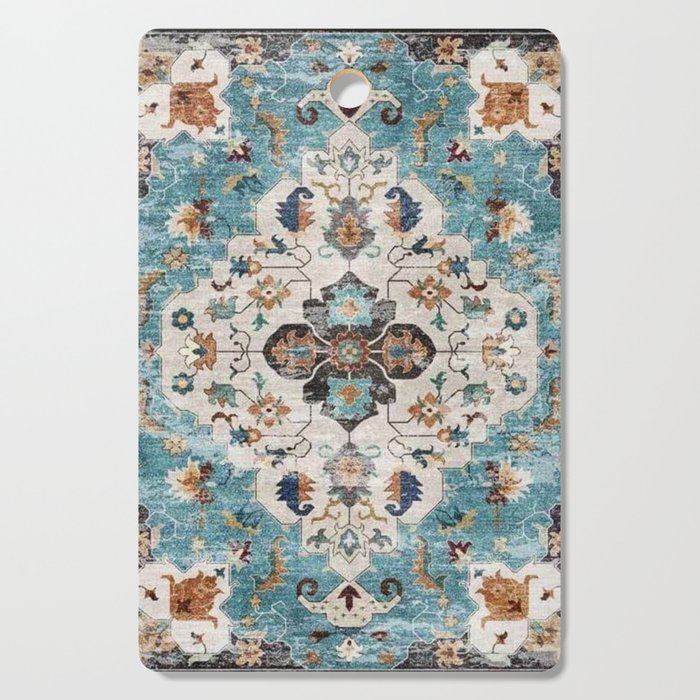 Blue Antique Persian Carpet Cutting Board