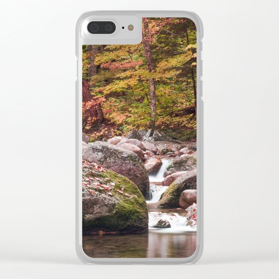 Autumn Brook Clear iPhone Case