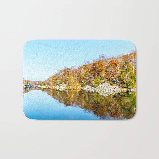 Fall Reflections Bath Mat