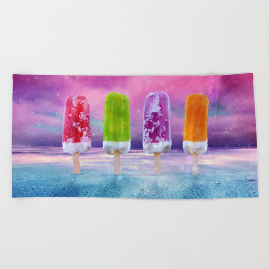 Cold dream Beach Towel