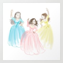 Schuyler Sisters Art Prints For Any Decor Style Society6