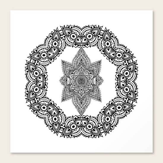 Mandala Canvas Print