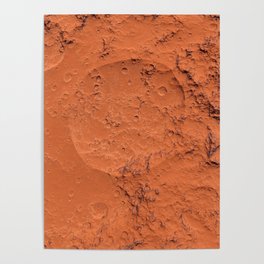Mars surface Poster