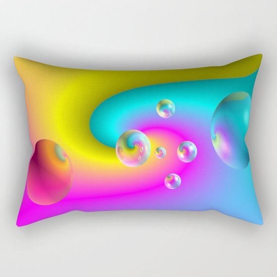 Paintballs Rectangular Pillow