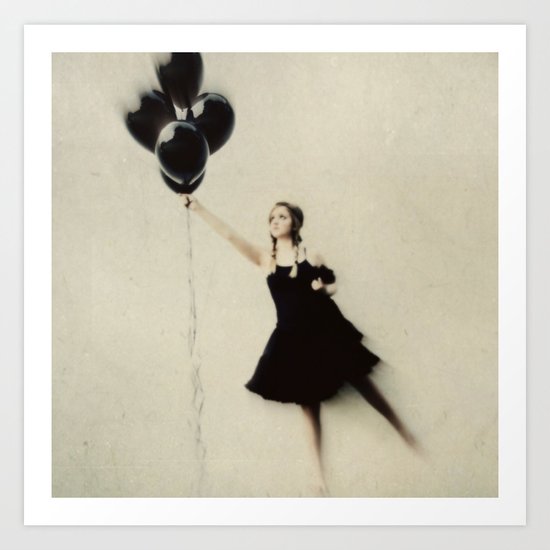to the sky Art Print