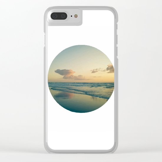 Landscape round Clear iPhone Case