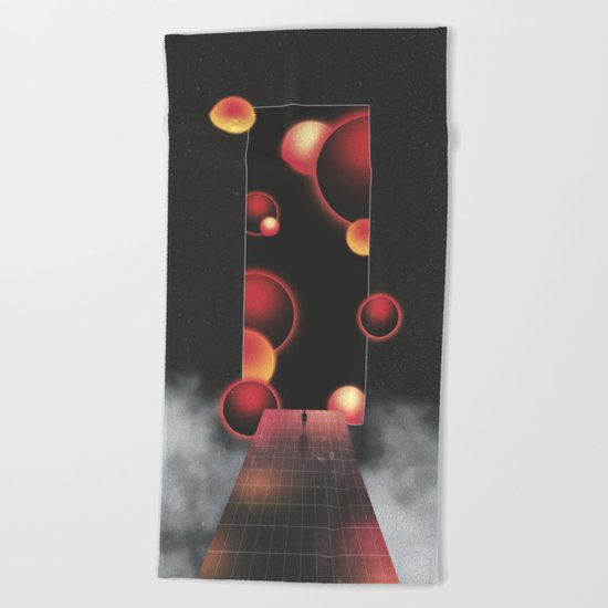 Void Vibes Only Beach Towel
