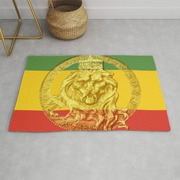 Conquering Lion of Judah Reggae Master Area & Throw Rug