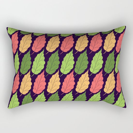 Autumn Leaves Rectangular Pillow