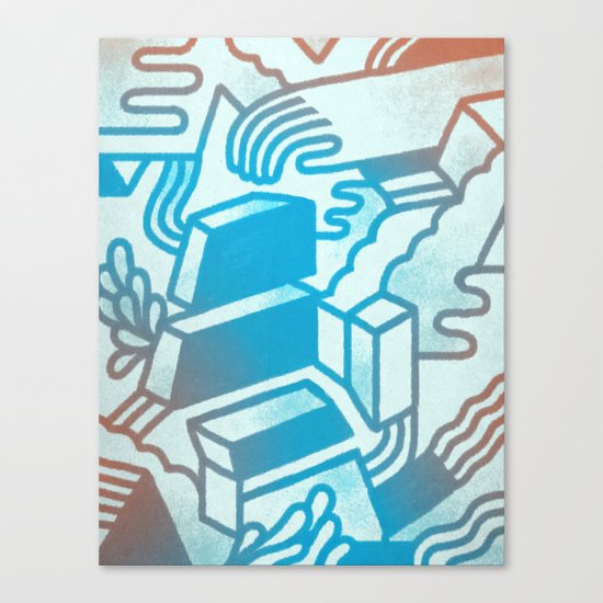 Building Blocks Canvas Print