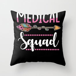 Medzin Medicine Group Women Throw Pillow