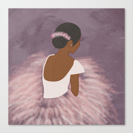 Ballerina Dancer Canvas Print