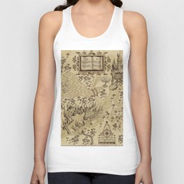 The Wizard world of Hogwarts Tank Top