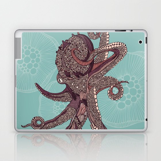 Octopus Bloom Laptop & iPad Skin