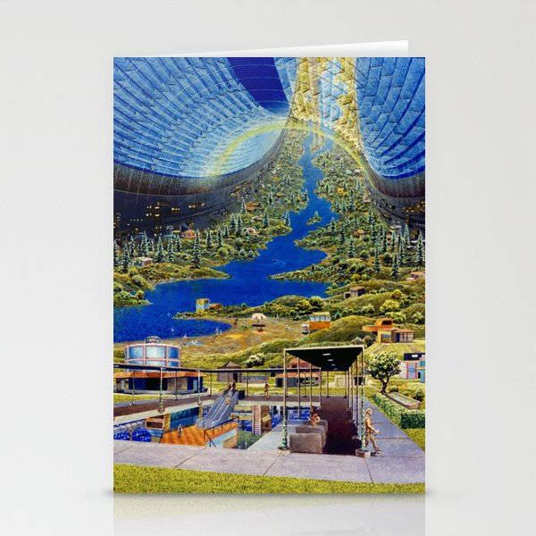 Interior View, Stanford Torus Stationery Cards