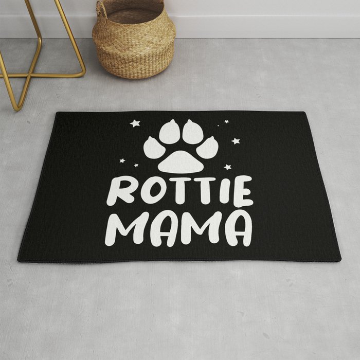 Rottie Mama Rug