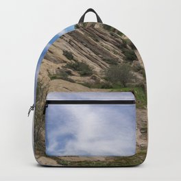 Vasquez Rocks Natural Area Backpack | Sun, Digital, Sand, Park, Photo, Nature, Natural, Sunny, Sky, Rocks 