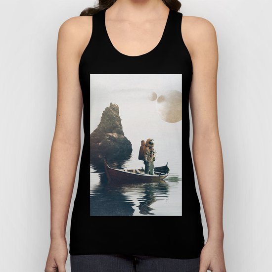Searching Land Unisex Tank Top