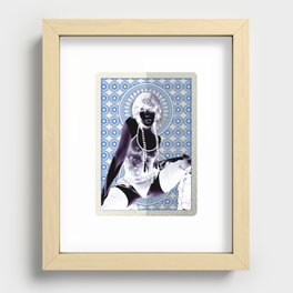 Card Playing Recessed Framed Print