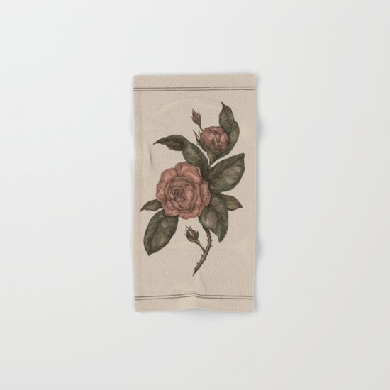 Roses Hand & Bath Towel