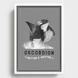 Orcordion Framed Canvas