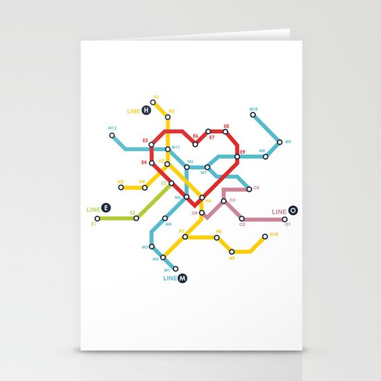 Home Where The Heart Is Stationery Cards