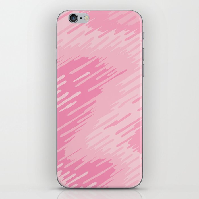Pink abstract swirls pattern, Line abstract splatter Digital Illustration Background iPhone Skin