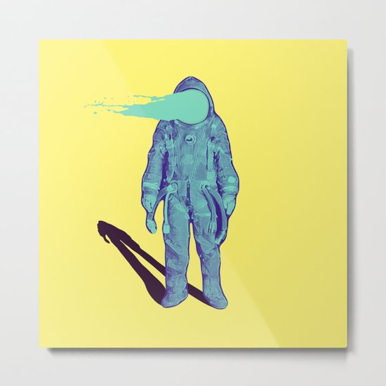 This is just a simple astronaut Metal Print