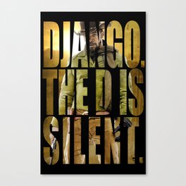 Django Unchained Canvas Print