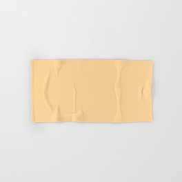 CARAMEL COLOR. Warm Pastel solid color Hand & Bath Towel