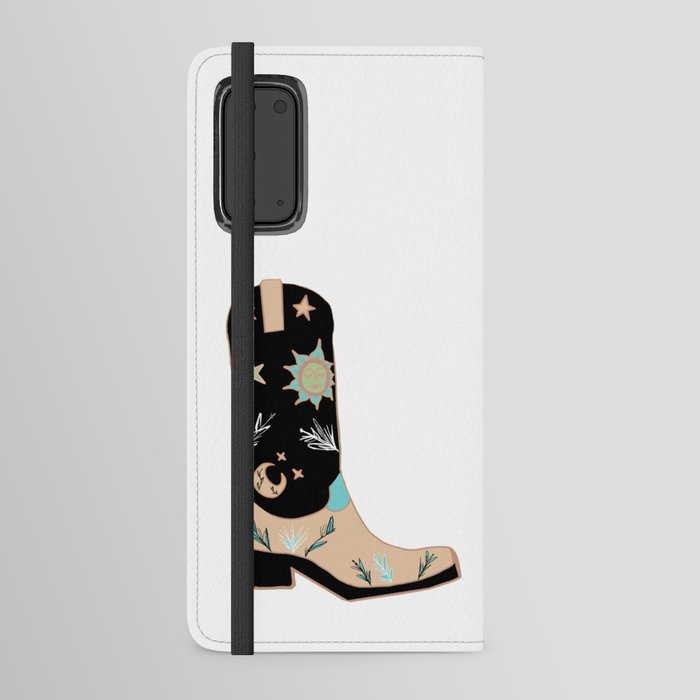 Cowboy boot Android Wallet Case