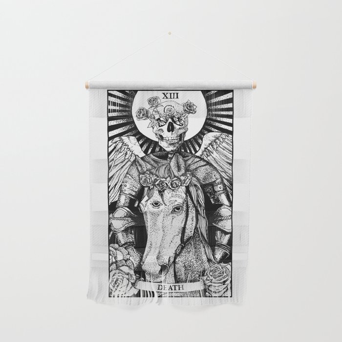 Death tarot best sale card tapestry