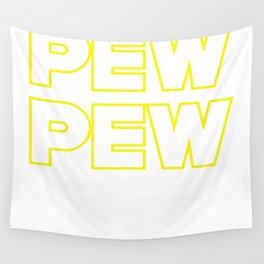 Pew Pew Wall Tapestry