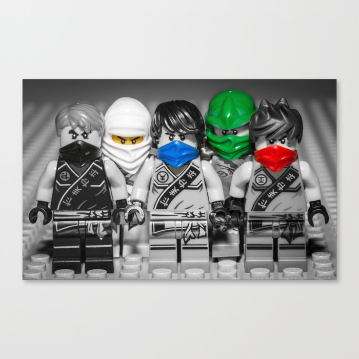 Ninjago Crew Canvas Print