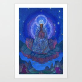 Mother of the World, 1924 by Nicholas Roerich Art Print