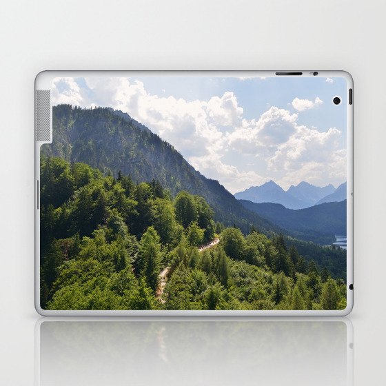 Bavarian Alps German Landscape Laptop & iPad Skin